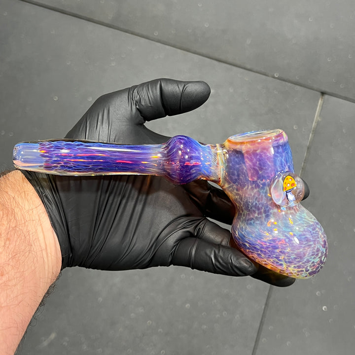 Purple Nebula 14 mm Dewar Dab Hammer Glass Pipe Tako Glass   