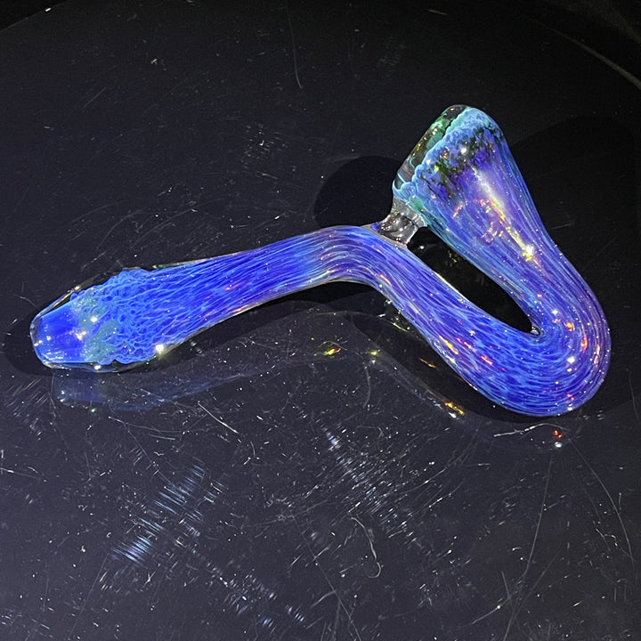 Purple Nebula Swoop Pipe Glass Pipe Tako Glass   