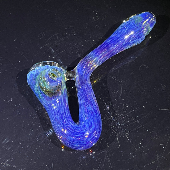 Purple Nebula Swoop Pipe Glass Pipe Tako Glass   