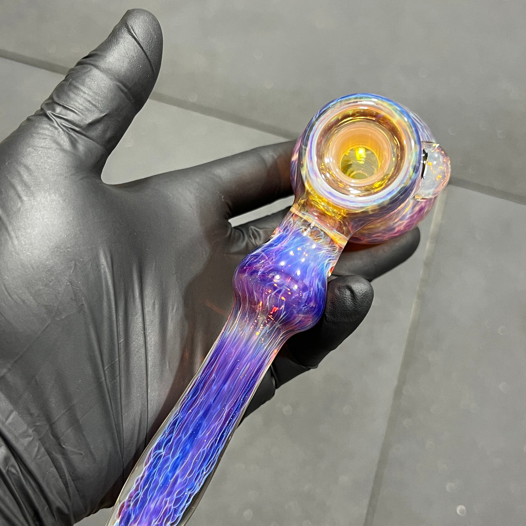 Purple Nebula 14 mm Dewar Dab Hammer Glass Pipe Tako Glass   