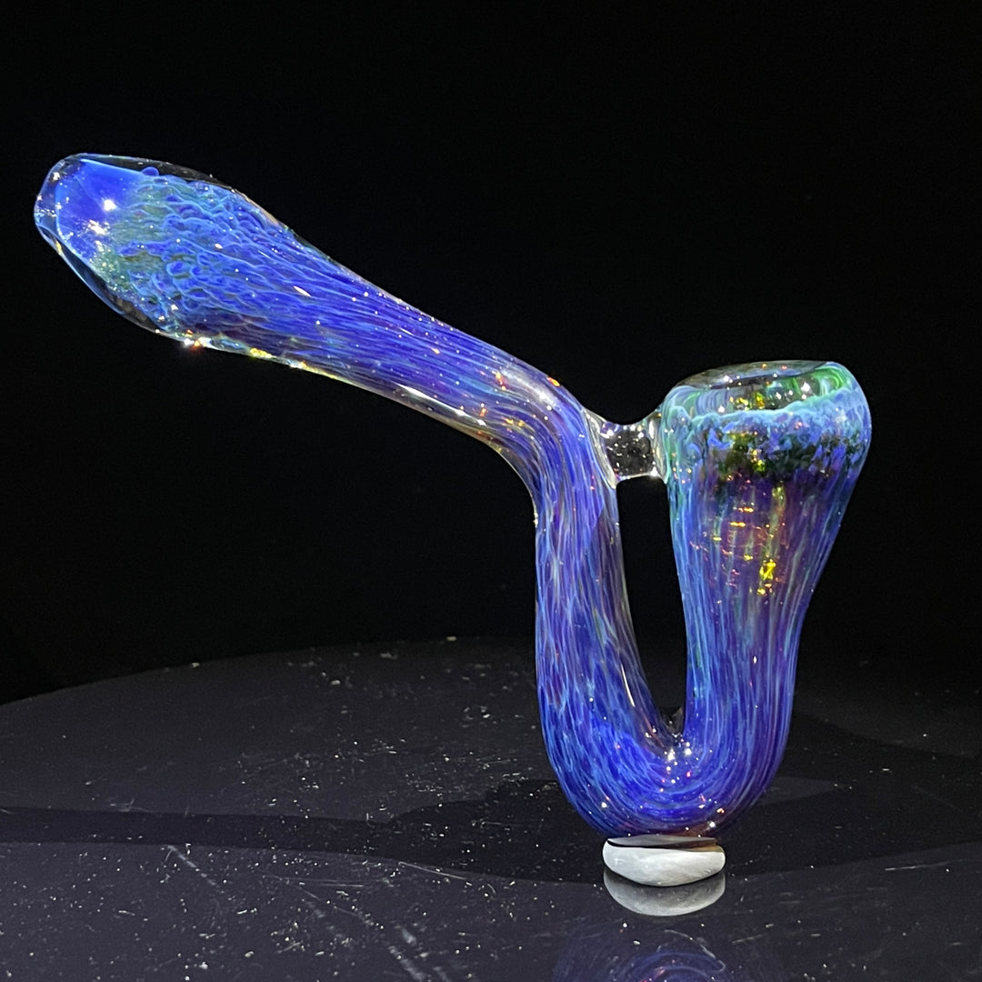 Purple Nebula Swoop Pipe Glass Pipe Tako Glass   