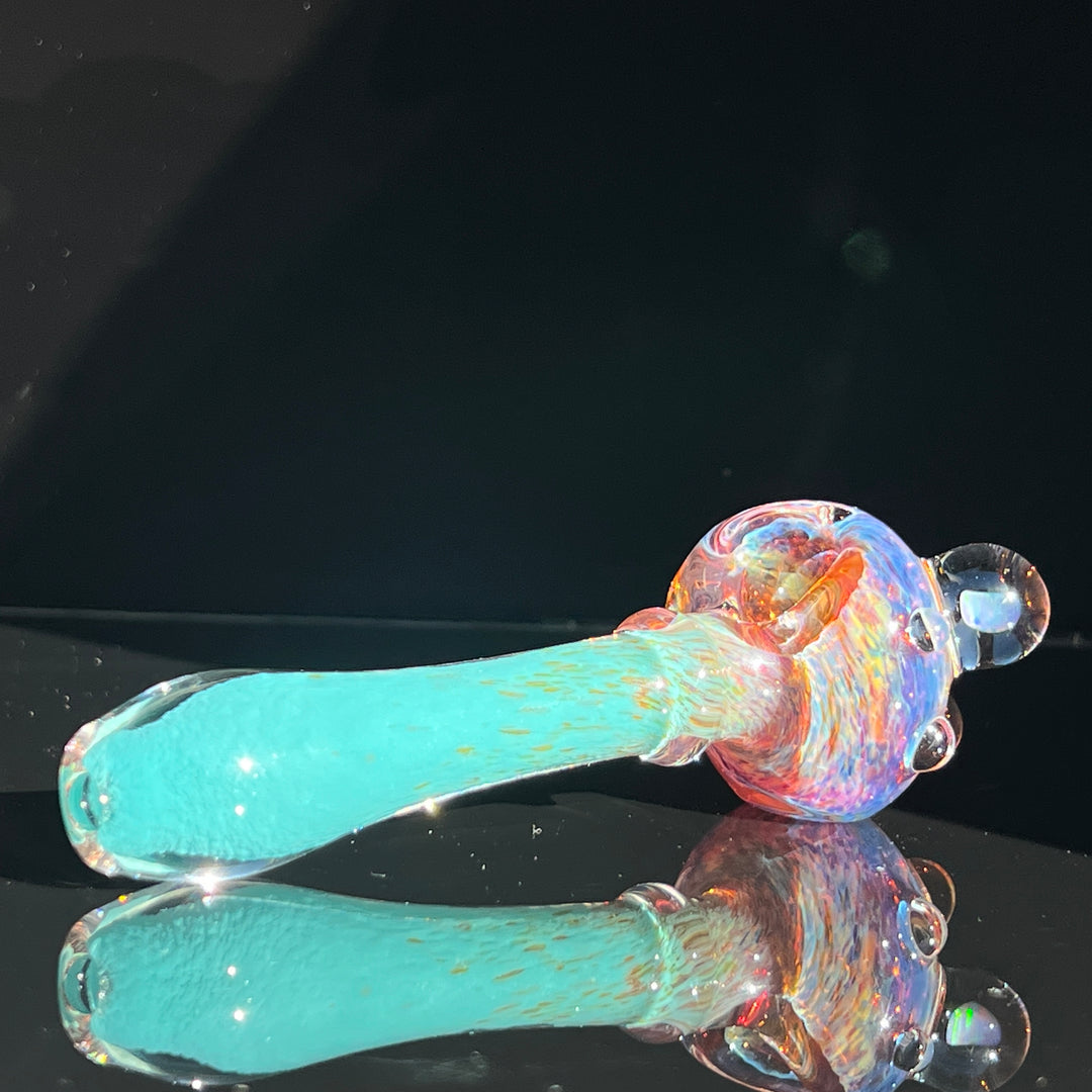 Blue Opal Pipe Glass Pipe Beezy Glass