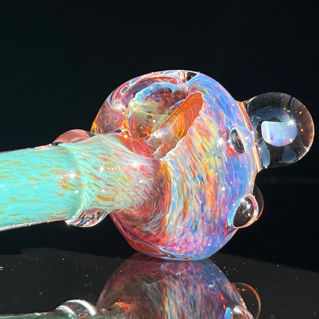 Blue Opal Pipe Glass Pipe Beezy Glass