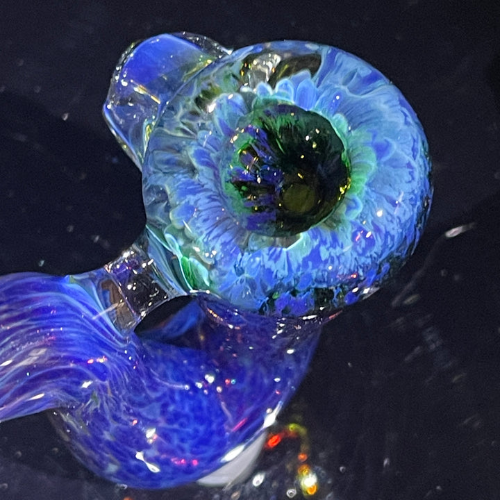 Purple Nebula Swoop Pipe Glass Pipe Tako Glass   