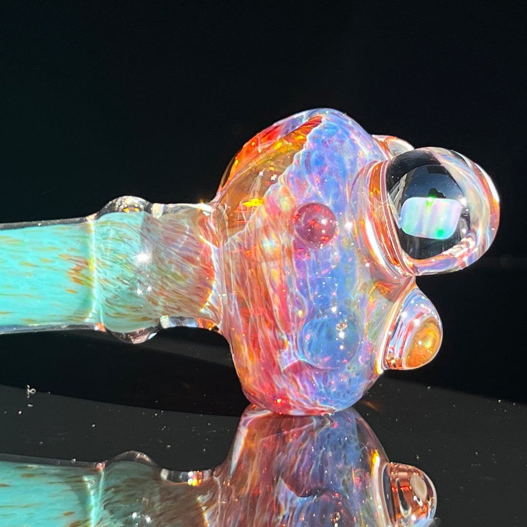 Blue Opal Pipe Glass Pipe Beezy Glass