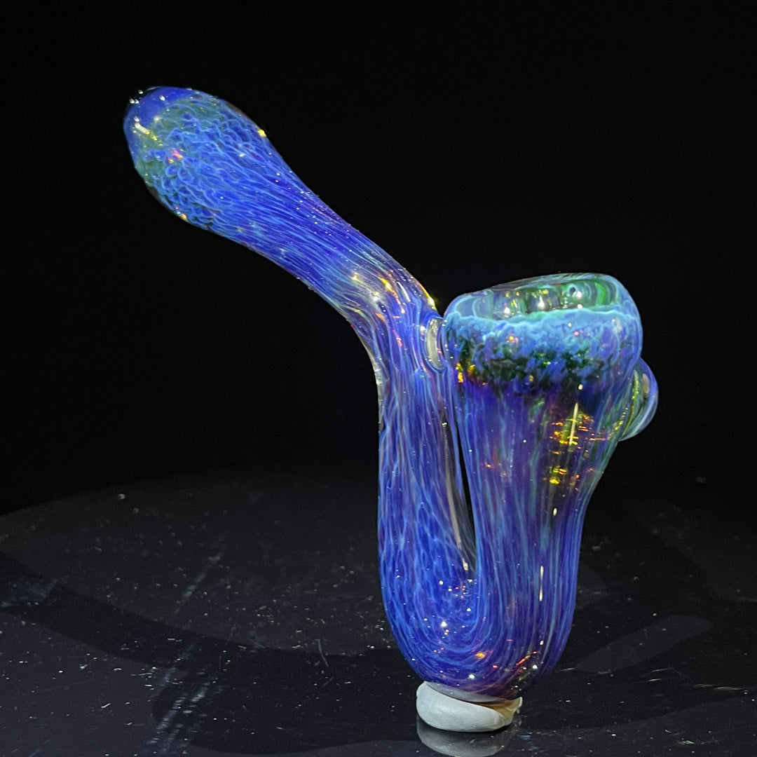 Purple Nebula Swoop Pipe Glass Pipe Tako Glass   