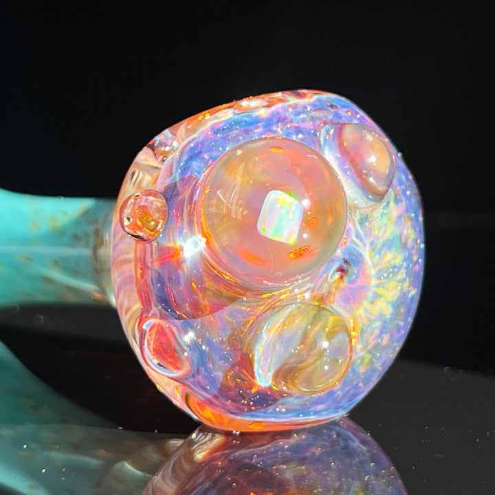 Blue Opal Pipe Glass Pipe Beezy Glass