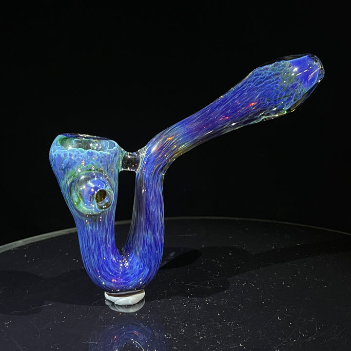 Purple Nebula Swoop Pipe Glass Pipe Tako Glass   