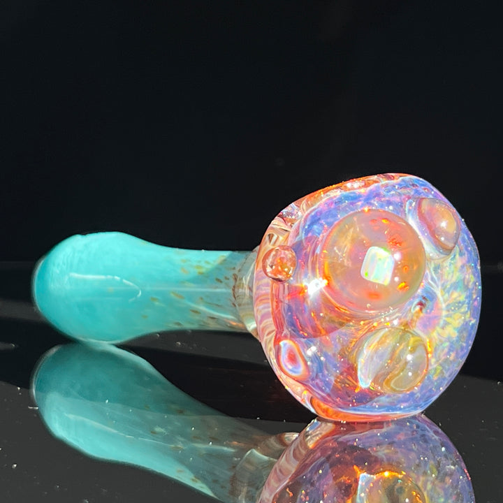 Blue Opal Pipe Glass Pipe Beezy Glass