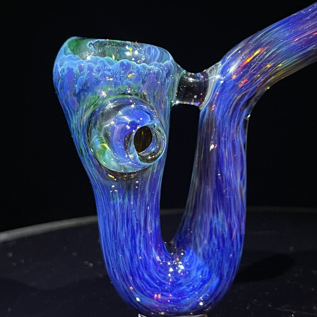 Purple Nebula Swoop Pipe Glass Pipe Tako Glass   