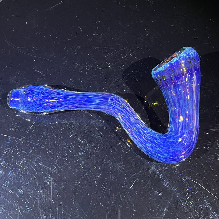 Purple Nebula Swoop Pipe Glass Pipe Tako Glass   