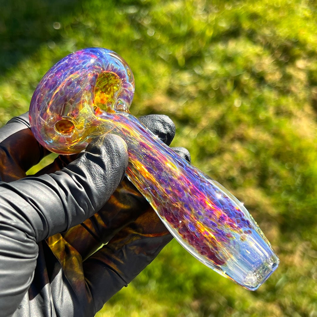 Large Purple Ghost Pipe Glass Pipe Tako Glass