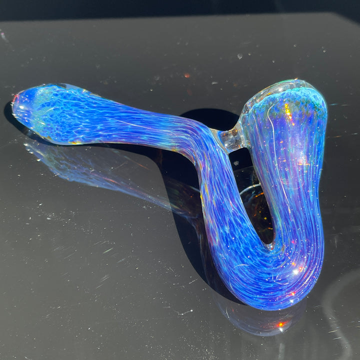 Purple Nebula Swoop Pipe Glass Pipe Tako Glass   