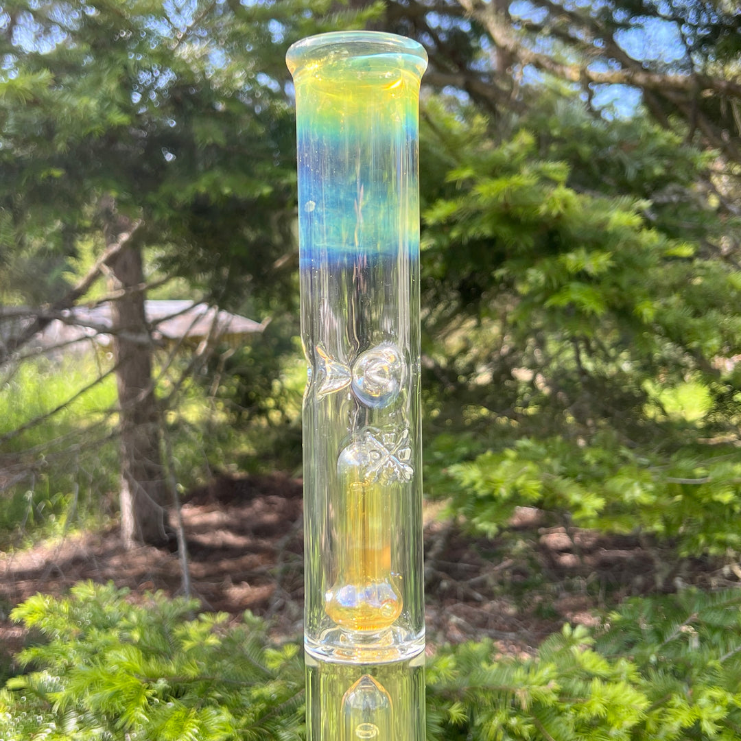 25" Fumed Quad Beaker Bong Glass Pipe Mary Jane's Glass   