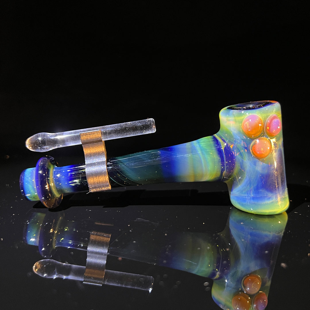 Deppes Darkness Hash Hammer Glass Pipe KOP Glass   