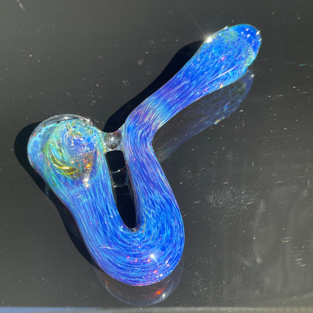 Purple Nebula Swoop Pipe Glass Pipe Tako Glass   