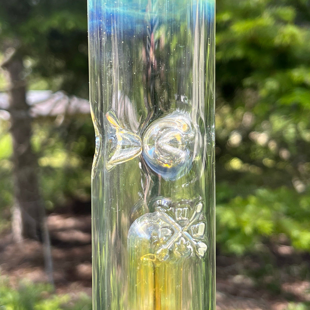 25" Fumed Quad Beaker Bong Glass Pipe Mary Jane's Glass   