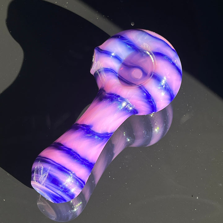 Cheshire Cat Spoon Glass Pipe Jedi Glassworks