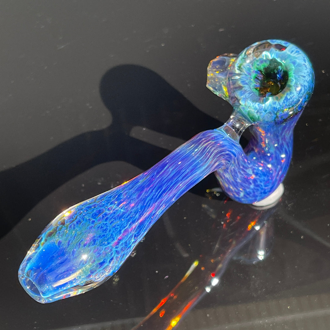 Purple Nebula Swoop Pipe Glass Pipe Tako Glass   