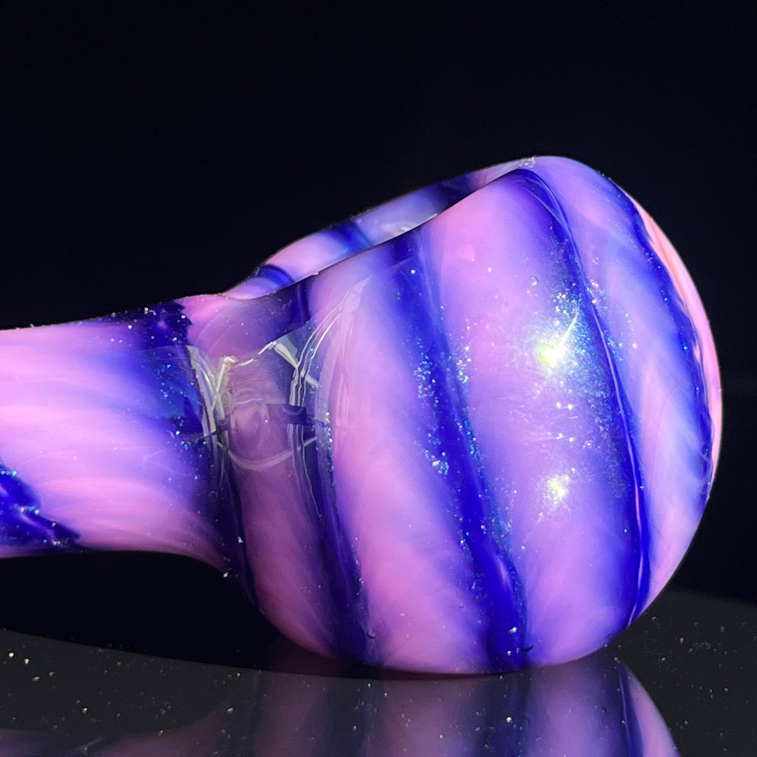 Cheshire Cat Spoon Glass Pipe Jedi Glassworks