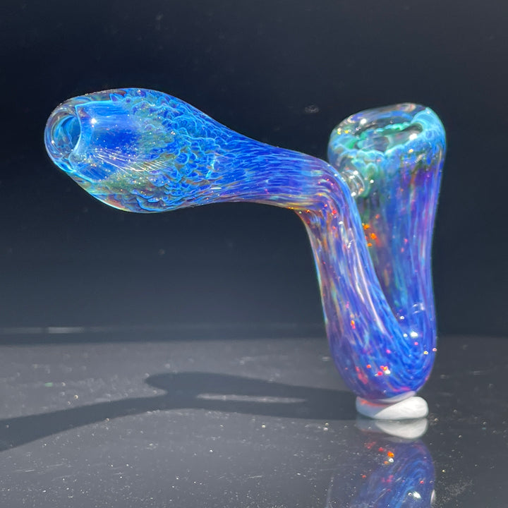 Purple Nebula Swoop Pipe Glass Pipe Tako Glass   