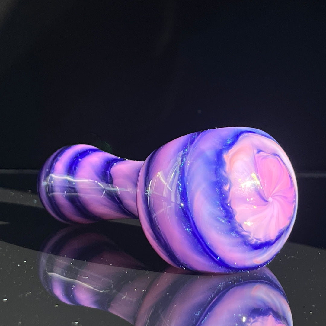 Cheshire Cat Spoon Glass Pipe Jedi Glassworks