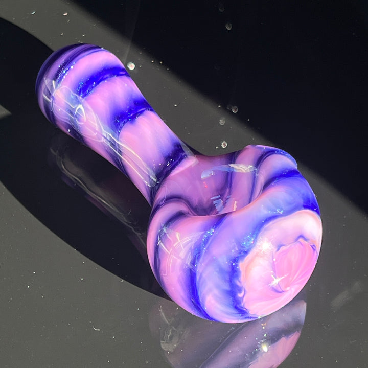 Cheshire Cat Spoon Glass Pipe Jedi Glassworks