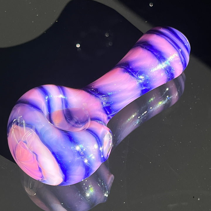 Cheshire Cat Spoon Glass Pipe Jedi Glassworks