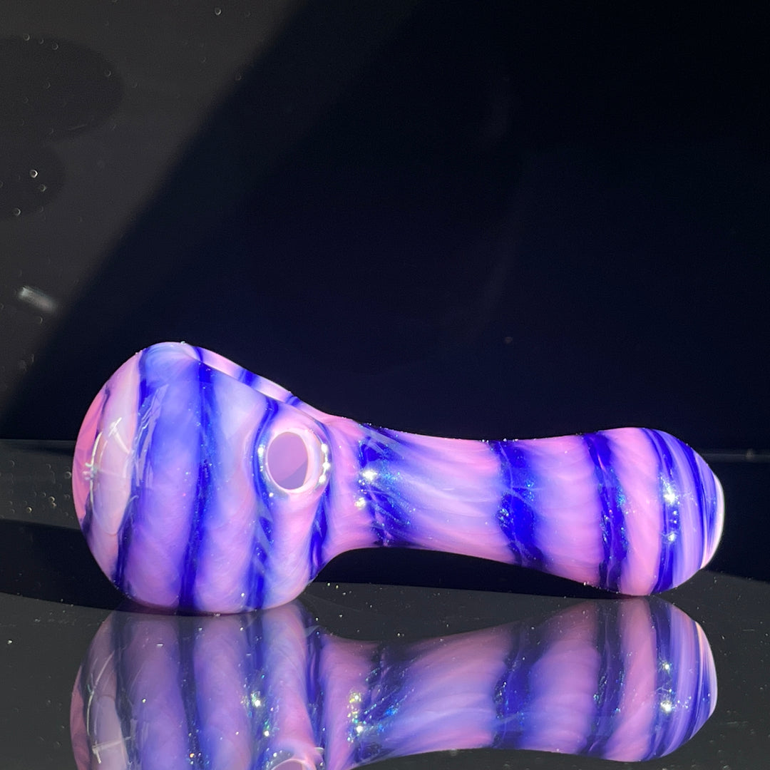 Cheshire Cat Spoon Glass Pipe Jedi Glassworks