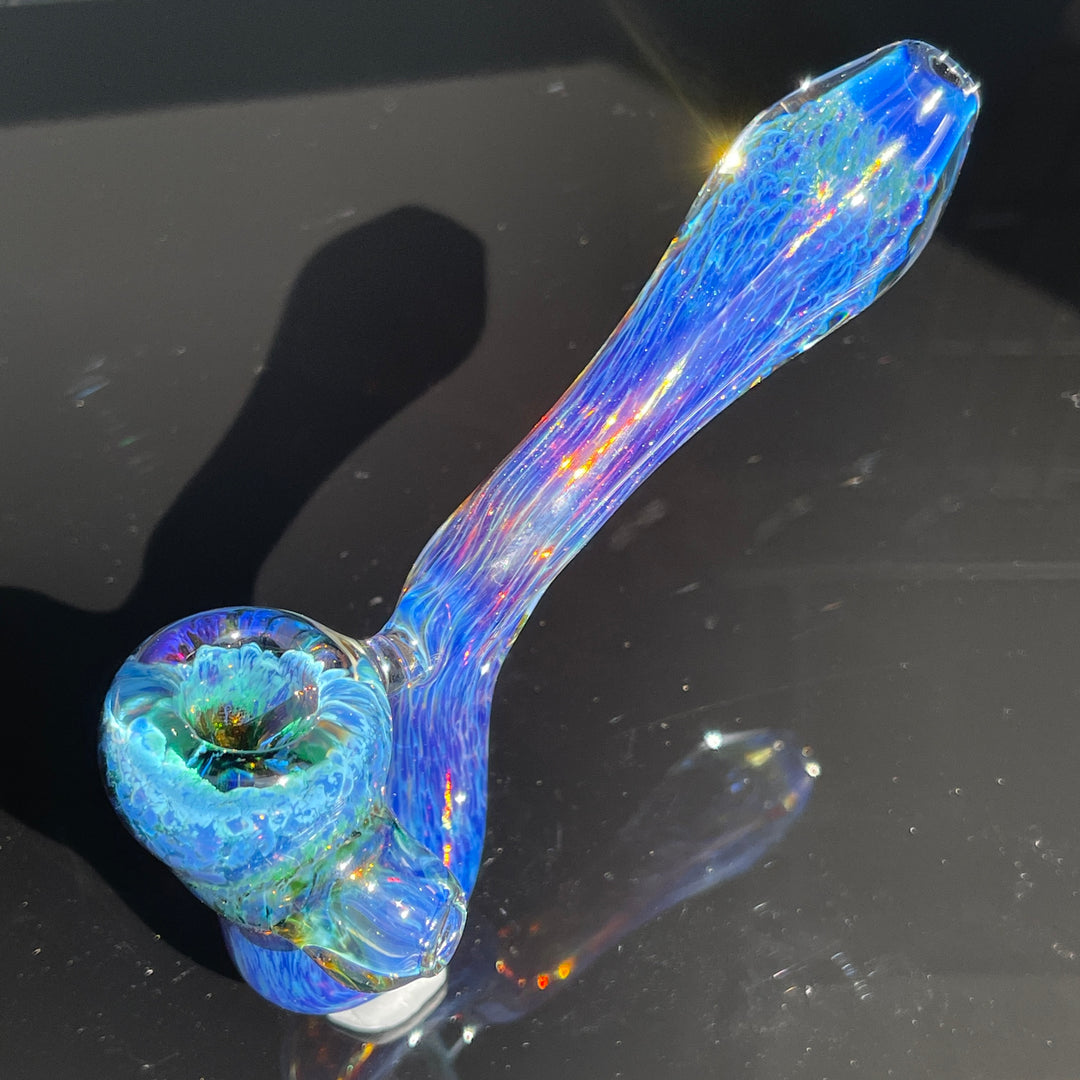 Purple Nebula Swoop Pipe Glass Pipe Tako Glass   