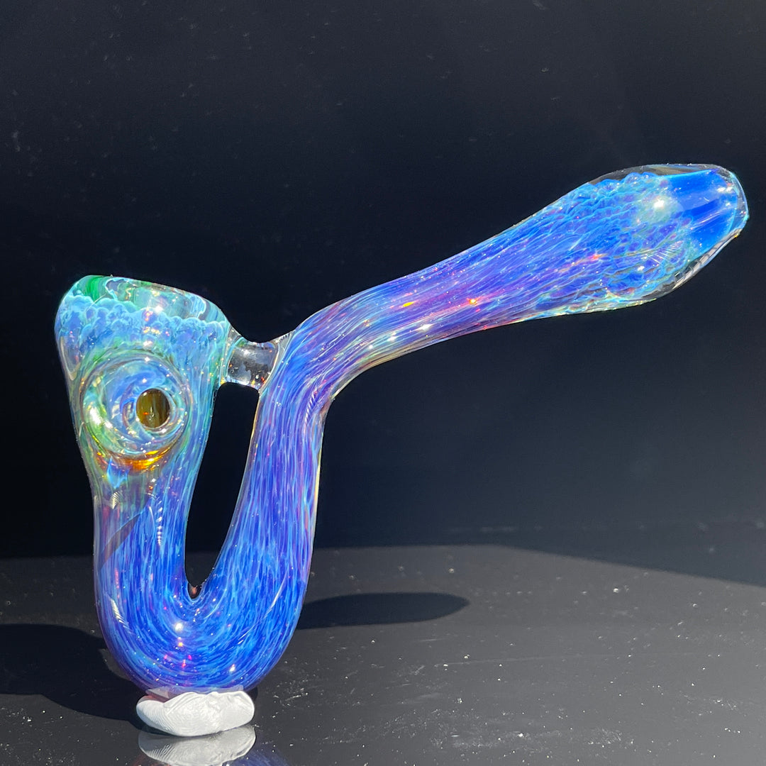 Purple Nebula Swoop Pipe Glass Pipe Tako Glass   