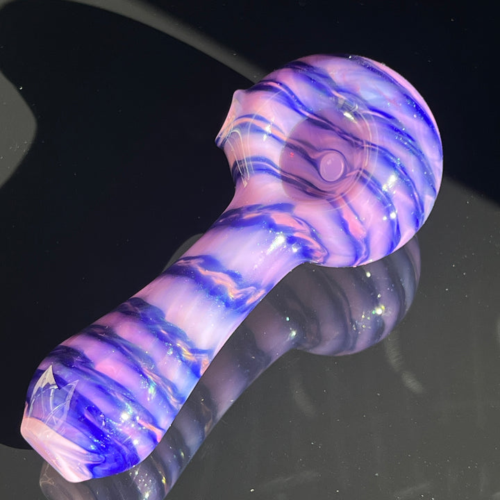 Cheshire Cat Spoon Glass Pipe Jedi Glassworks