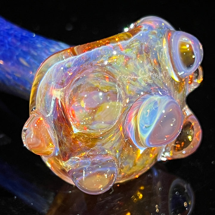 Purple Magic Marble Pipe Glass Pipe Beezy Glass   