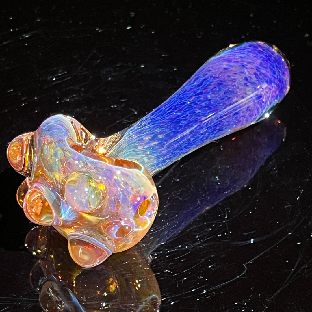 Purple Magic Marble Pipe Glass Pipe Beezy Glass   