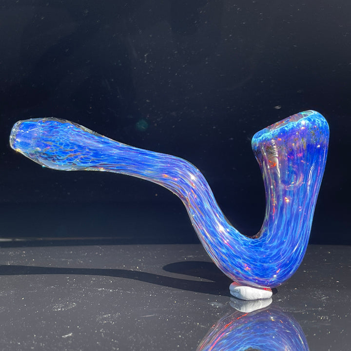 Purple Nebula Swoop Pipe Glass Pipe Tako Glass   