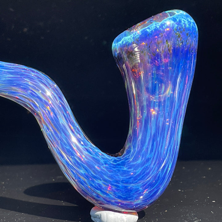 Purple Nebula Swoop Pipe Glass Pipe Tako Glass   