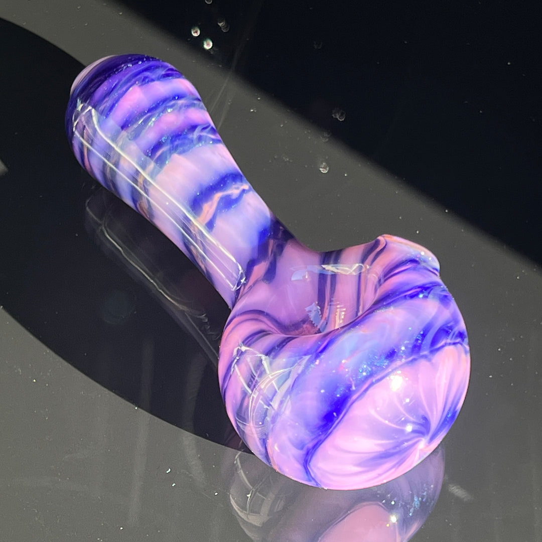 Cheshire Cat Spoon Glass Pipe Jedi Glassworks