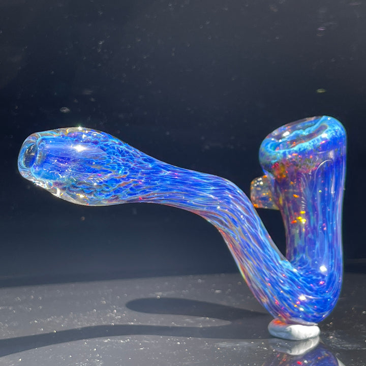 Purple Nebula Swoop Pipe Glass Pipe Tako Glass   