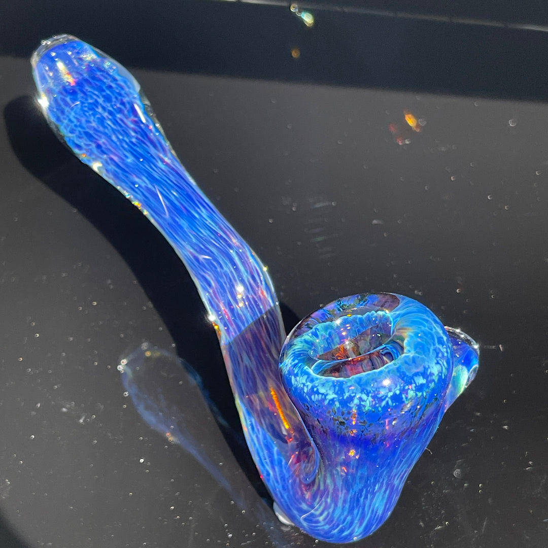 Purple Nebula Swoop Pipe Glass Pipe Tako Glass   