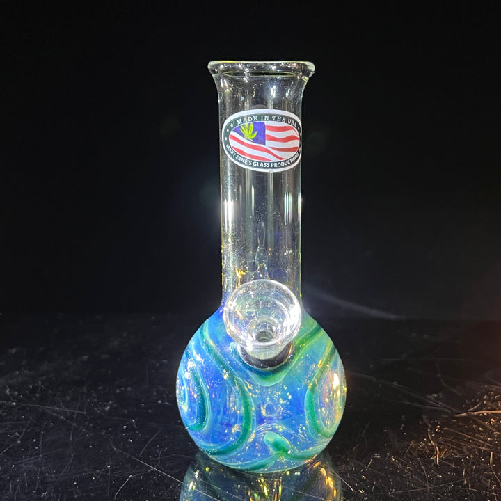 5" Fumed Mini Bong Glass Pipe Mary Jane's Glass   