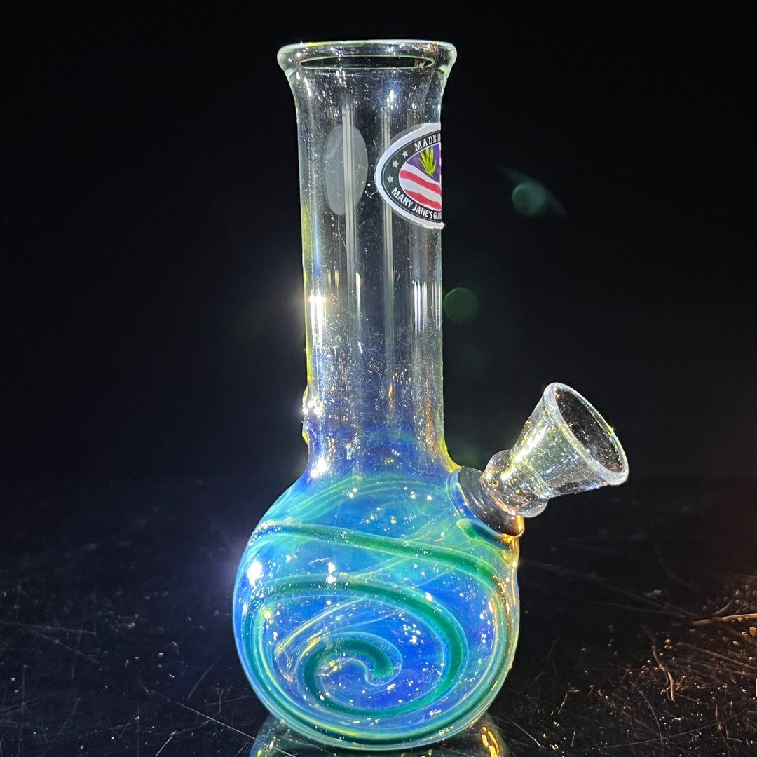 5" Fumed Mini Bong Glass Pipe Mary Jane's Glass   