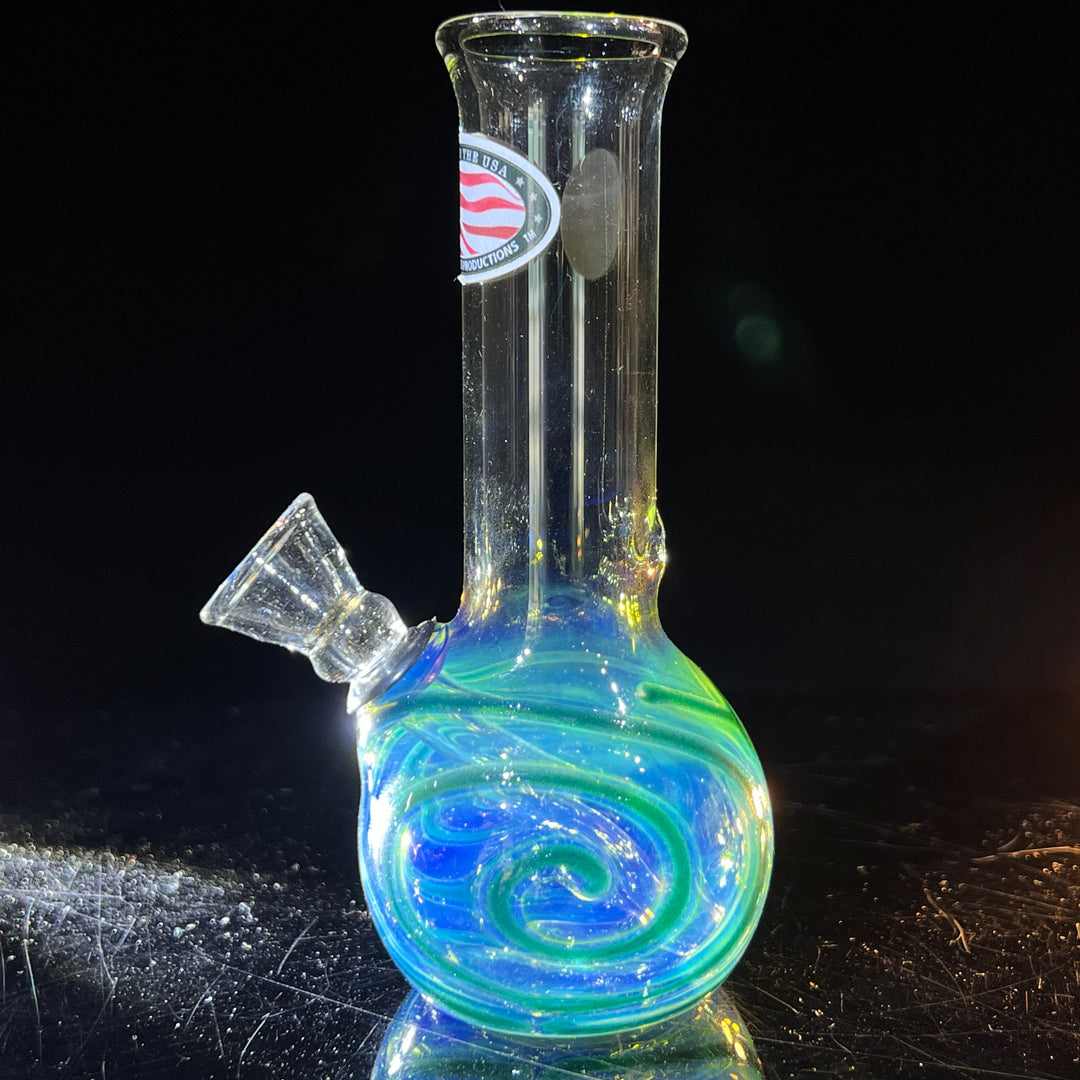 5" Fumed Mini Bong Glass Pipe Mary Jane's Glass   