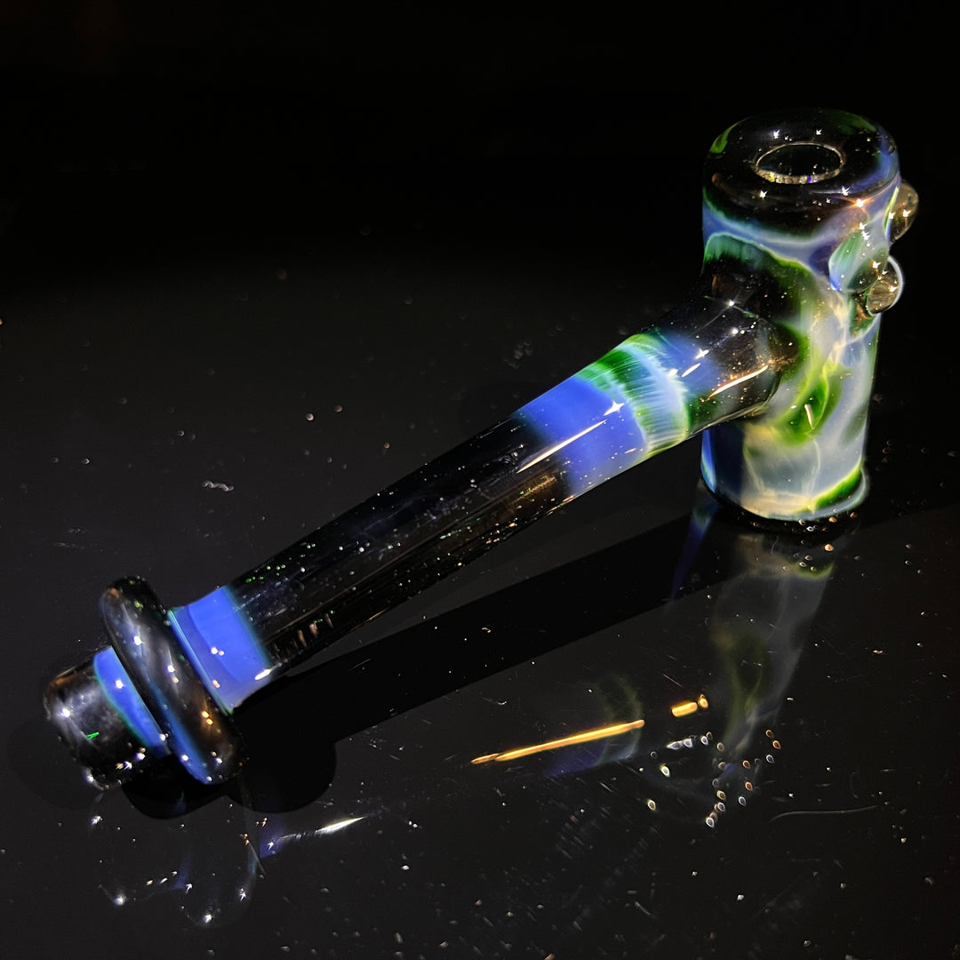 Green Money Hash Hammer Glass Pipe KOP Glass   