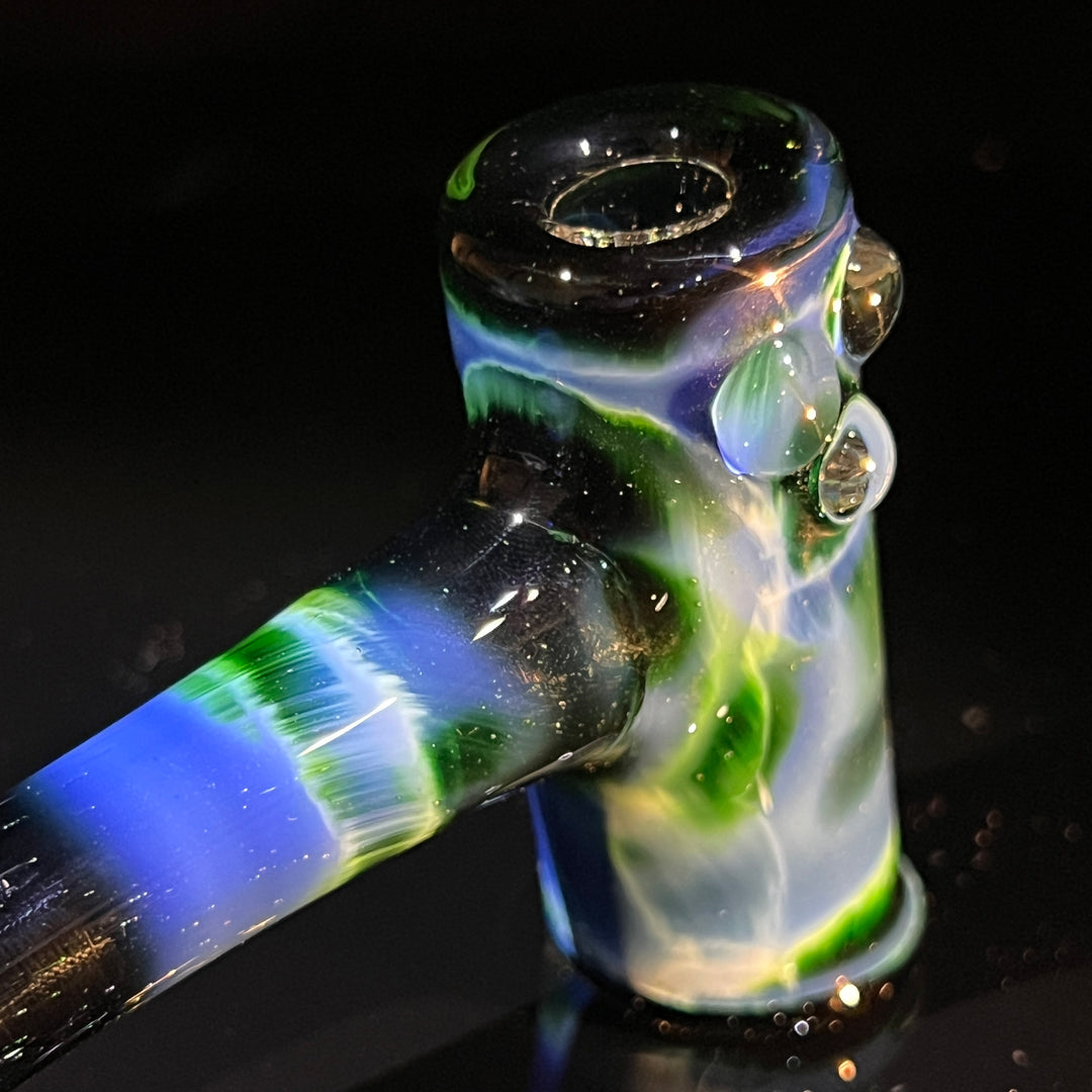 Green Money Hash Hammer Glass Pipe KOP Glass   