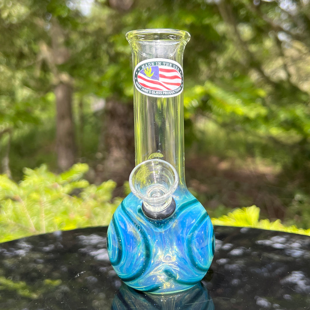 5" Fumed Mini Bong Glass Pipe Mary Jane's Glass   