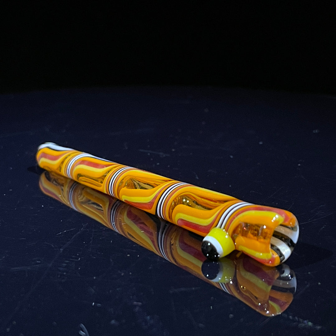 Twisty Stacks Chillum Glass Pipe Gladstone Glass   