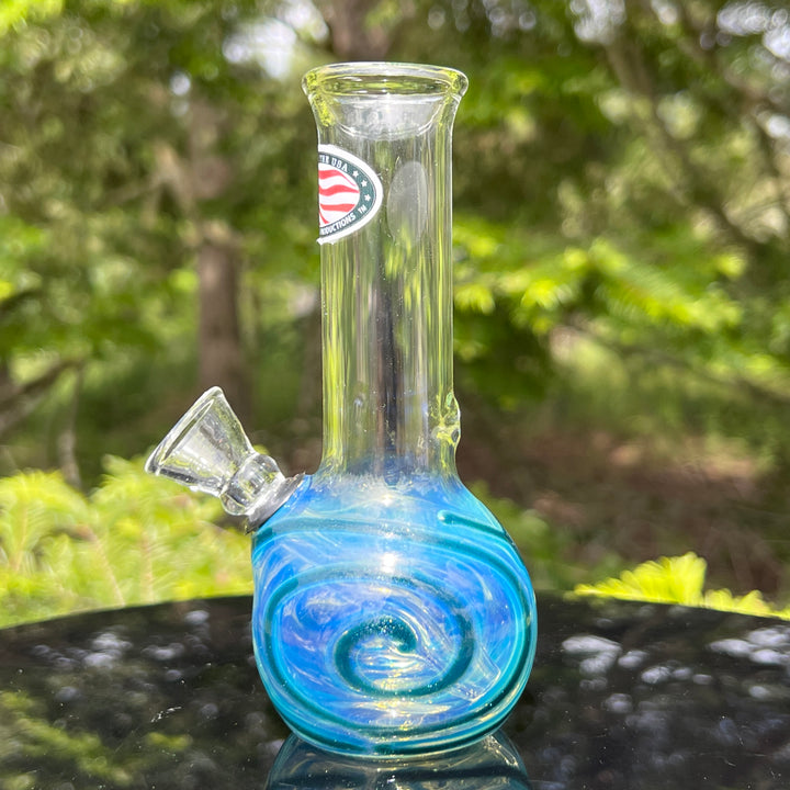 5" Fumed Mini Bong Glass Pipe Mary Jane's Glass   