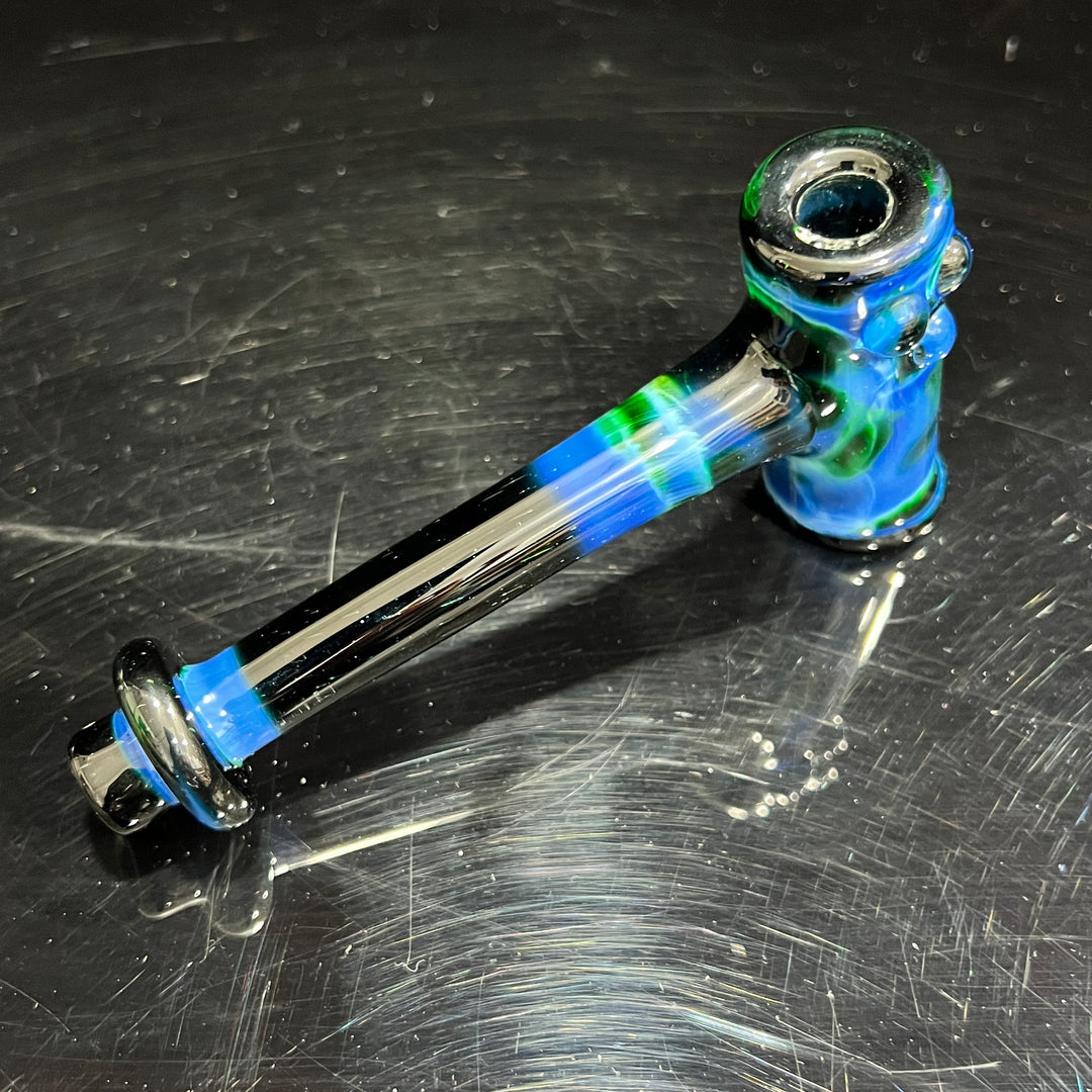 Green Money Hash Hammer Glass Pipe KOP Glass   