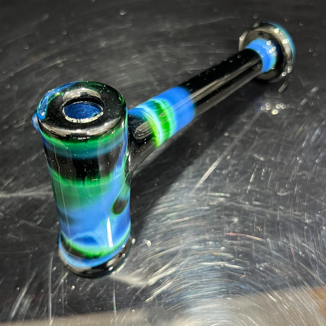 Green Money Hash Hammer Glass Pipe KOP Glass   