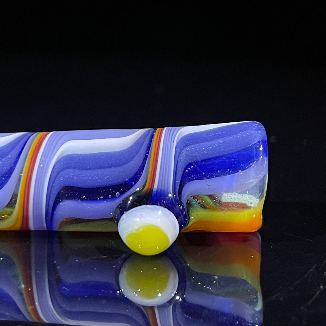 Twisty Stacks Chillum Glass Pipe Gladstone Glass   